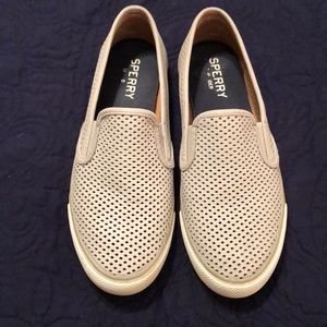 Sperry slip on sneakers
